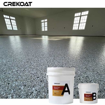 Single Coat Polyaspartic Epoxy Floor Enhance Durability Color Vibrancy And Resistance