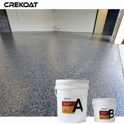 Hygiene White Flake Epoxy Floor Can Be Used In Cold Storage Facilities