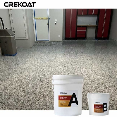 Superior Impact Resistance Decorative Color Chips Floor Coating For Heavy Traffic Areas