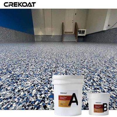 Self-Leveling Polyaspartic Floor Coating Enhanced Scratch Resistance To Heavy Wear