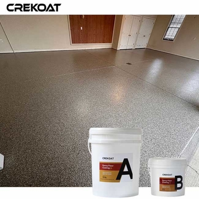High Moisture Tolerance Flake Concrete Floor Coating For Damp Environments
