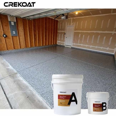 Customizable Epoxy Decorative Flakes Floor Coating With Non-Slip Additives For Improved Safety