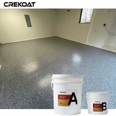 3D Flake Floor Coating Epoxy Embedded Metallic Flakes For Shimmering Effect