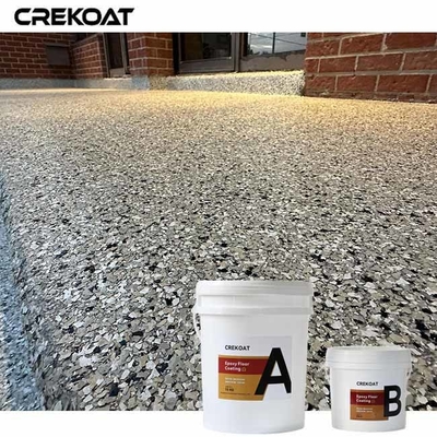 UV Stability Flake Floor Epoxy For Long-Lasting Visually Appealing
