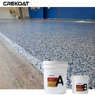 Anti-Static Properties Epoxy Flake Floor Coating For Electronic-Sensitive Environments