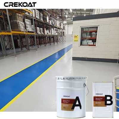 Industrial Epoxy Floor Coating Withstand Forklift Traffic Heavy Equipment