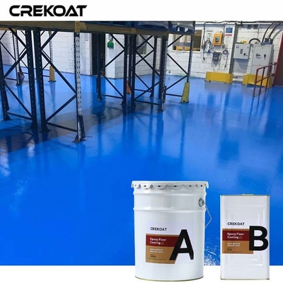 High-Gloss Indoor Epoxy Flooring Coating Provide A Sleek Mirror-Like Appearance