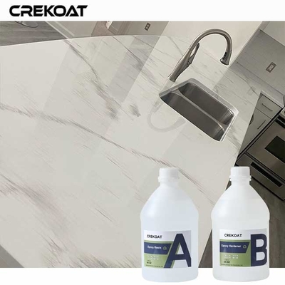 Fast Curing Time Table Top Epoxy Resin Enhanced Flow For Smooth Application