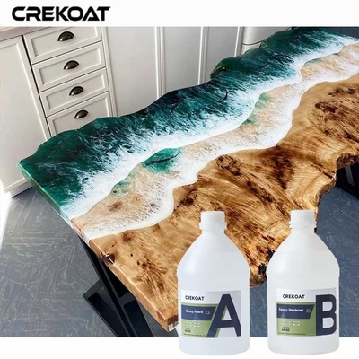 UV Resistance Crystal Clear Resin For Tabletops And Furniture Refinishing