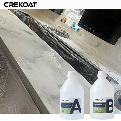 Low Viscosity Table Top Epoxy Resin For Easy Spreading Smooth Finishes