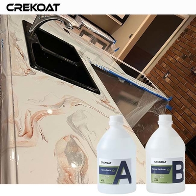 Food-Safe Certification Clear Pour Epoxy Resin For Kitchen Applications
