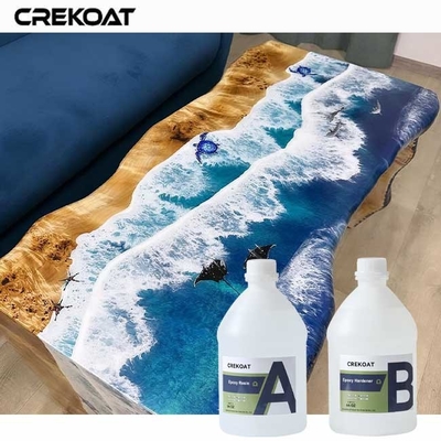 Minor Scratches Tabletop Epoxy Non-Yellowing Formula For Long-Term Clarity