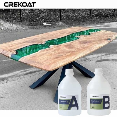 Clear Epoxy Resin For Wood Low Yellowing Formulation For Maintaining Clarity