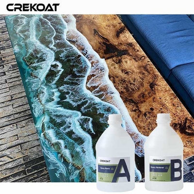 Bubble-Free Table Top Epoxy Resin Easy Maintenance With Soap And Water