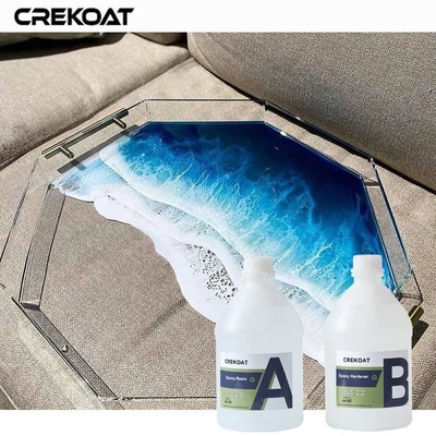BPA Free Clear Epoxy Resin Ideal For Layering To Create Depth In Art Pieces