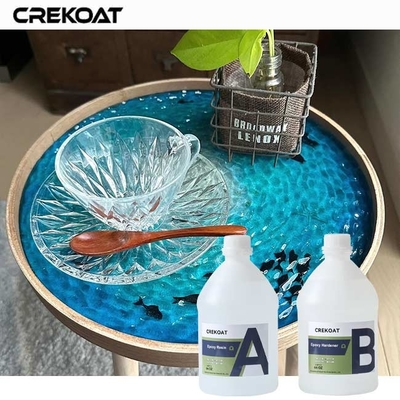 Non-Yellowing Clear Epoxy Resin Fast-Curing Formula For Quicker Results