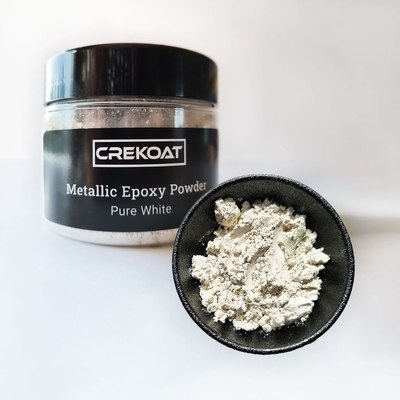 Natural Pearl White Mica Powder High Purity Shine Metallic Powder Epoxy