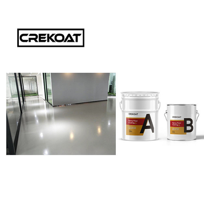 Seamless Industrial Epoxy Floor Coating Paint 1mm Solvent Based Solid Colors