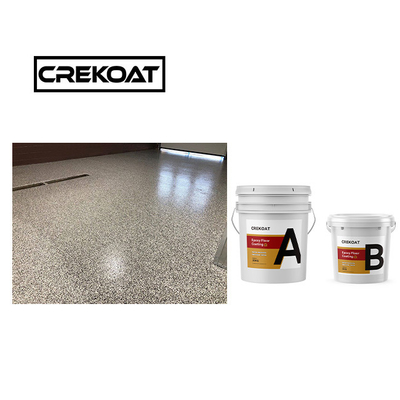 Brush Polyaspartic Polyurea Floor Coating Superior Abrasion Resistance