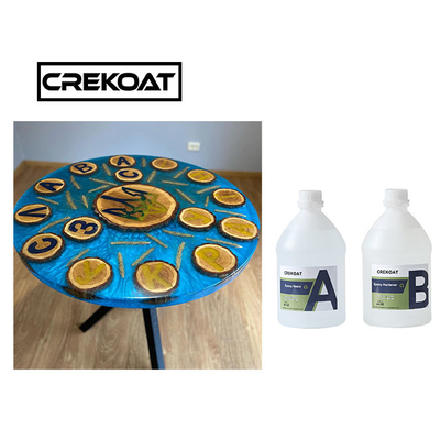 TDS Fast Curing Deep Pour Epoxy Resin For Table Top Countertop River Table Wood