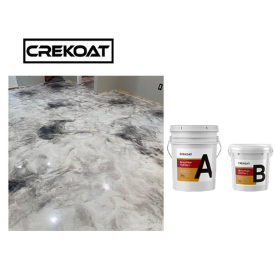 Metallic Additive Waterproof Epoxy Resin Clear Epoxy Coating