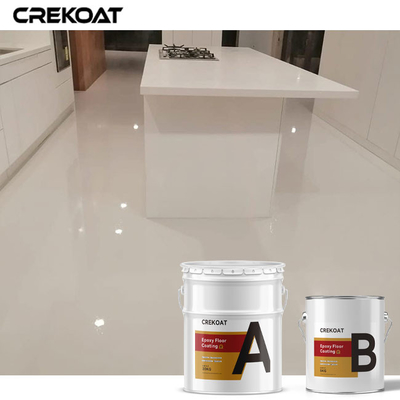 No Odor Industrial Epoxy Floor Coating 100% Solid Epoxy Resin