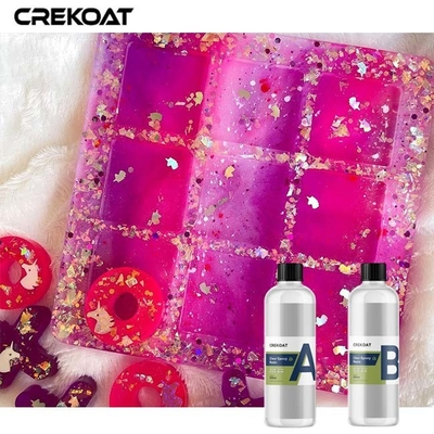 Low Odor Clear Epoxy Resin Art For Jewelry Box Crafting