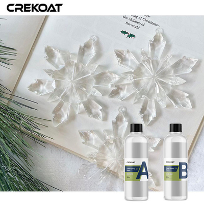 High Viscosity Ultra Clear Epoxy Resin Glass Like Surface Truly Safe