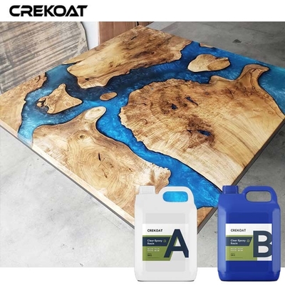 Stunning Deep Pour Epoxy Resin Capturing The Essence Of Wood Landscapes