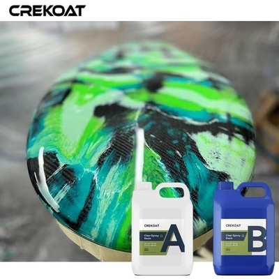 High Gloss Crystal Epoxy Sealer Clear For Resin Bar Top Coating