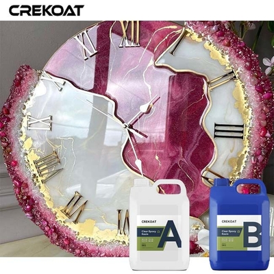 Flexible Deep Pour Clear Epoxy For Wood Table Yellowing Resistance