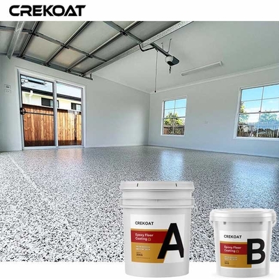 Aging Gracefully Epoxy Flake Floor Coating Maintains Aesthetic Appeal