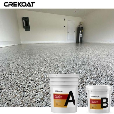 High Gloss Polyaspartic Floor Coating For Residential Garage Commercial Kitchen
