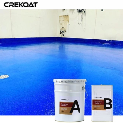 Slip Resistance Industrial Epoxy Floor Coating Offer Textured Surface
