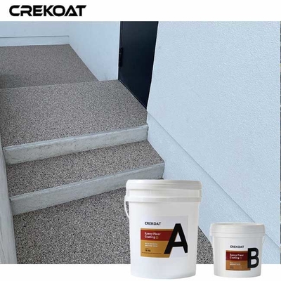 Low Maintenance Resin Washed Pebble Stone Epoxy Self-Repairing Epoxy Flooring