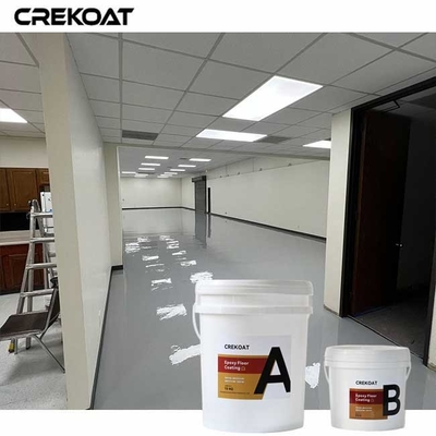 Gold Flake Epoxy Floor Provides A Durable Surface For Sports Courts