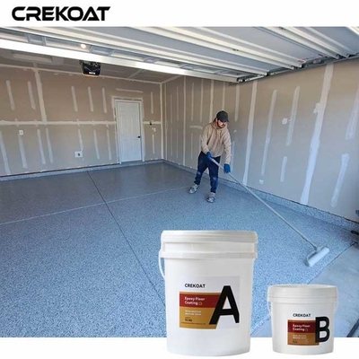 Vinyl Chip Epoxy Flooring Enhances Floor Brightness With Light-Reflective