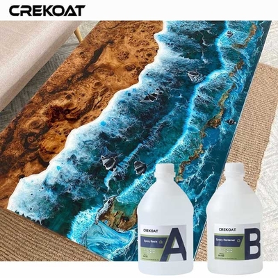 Bubble-Free Table Top Epoxy Resin Easy Maintenance With Soap And Water